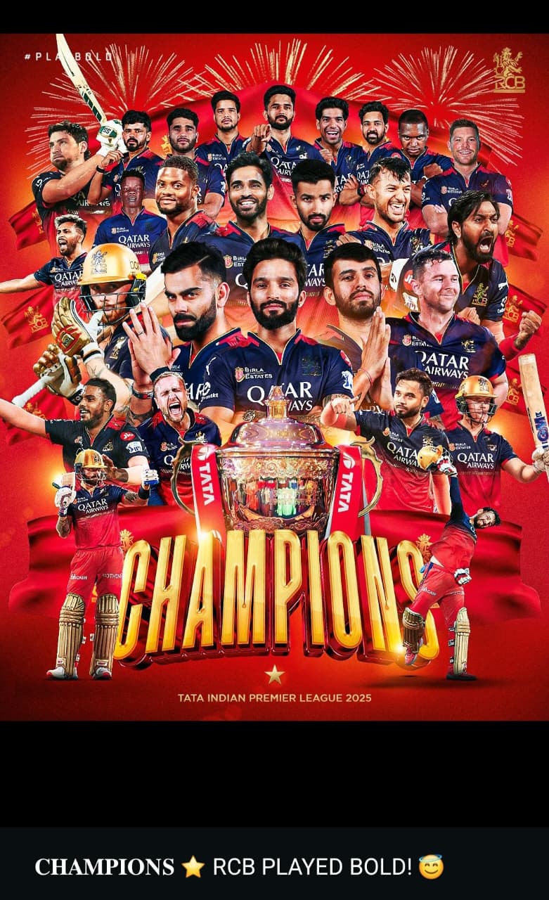 RCB Won the Match IPL 2025