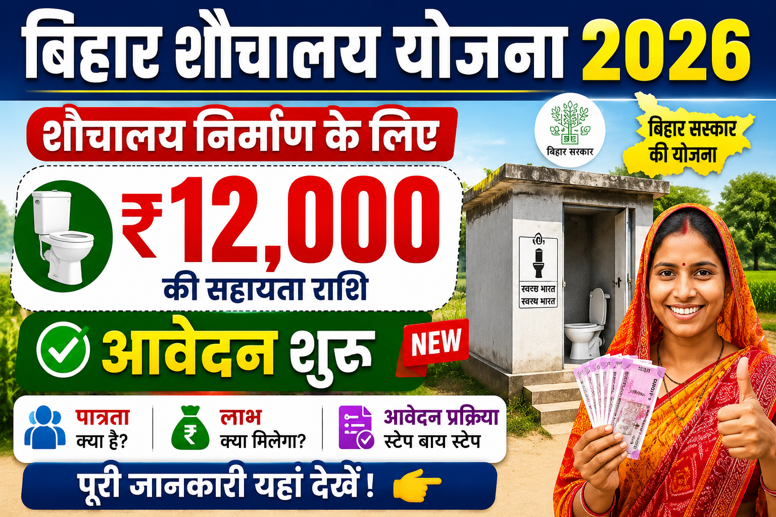 Bihar Sauchalay Yojana 2026