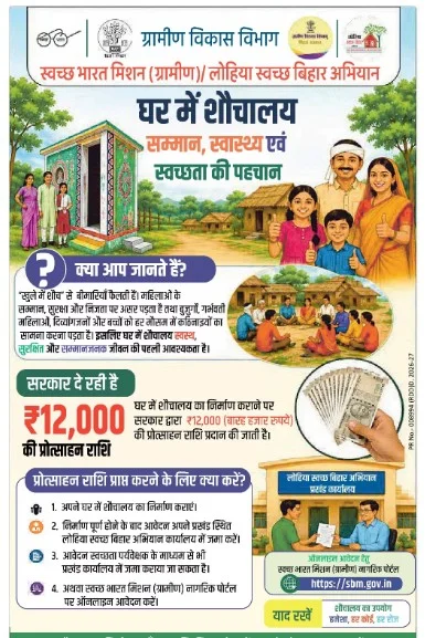 Bihar Sauchalay Yojana 2026